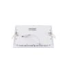 Placa panel LED cuadrado 15W int. 17.4cm / ext.19cm superslim