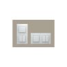 BJC marco 2 elementos serie viva blanco 23002