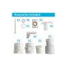 Pack Lámpara LED 45W G53 DC12V + Housing Carcasa Empotrable Para Piscinas | PAR56 | IP68