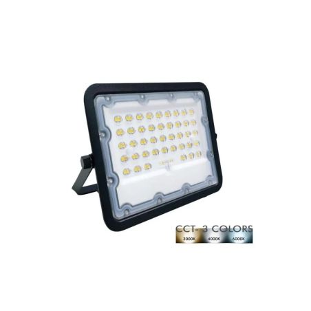 Foco Proyector LED 50W NEW AVANT BLACK - CCT COLOR SELECCIONABLE