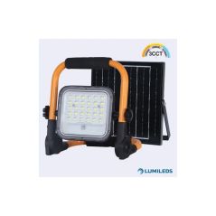 Foco Proyector LED Solar Portátil 50W | 3CCT Chip Lumileds | IP65