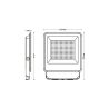 Foco Proyector Exterior LED 100W - EVO PRO - CCT - Chip Lumileds