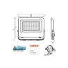 Foco Proyector LED 100W - ACTION PRO - OSRAM CHIP DURIS E2835