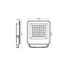 Foco Proyector Exterior LED 50W - EVO PRO - CCT - Chip Lumileds
