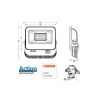 Foco Proyector LED 10W - ACTION PRO - OSRAM CHIP DURIS E2835