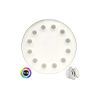 Pack 5 Bombillas LED RGB Sumergible 36W PAR56 - DC12V - IP68 - Acero316 - IK10 + CONTROLADORA + MANDO CONTROL REMOTO - Piscina