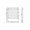 Foco Proyector Exterior LED 50W - Avant Pro - OSRAM CHIP DURIS E 2835 - 5 Años