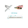 Kit Tira LED Solar Para Exterior 5m 2700K IP66