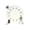 Pack Bombilla LED RGB Sumergible 36W PAR56 - DC12V - IP68 - Acero316 - IK10 + CONTROLADORA + MANDO CONTROL REMOTO - Piscina