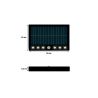 Aplique Foco Solar Orientable Led - 5W Chip - Sensor de Movimiento - 4000K