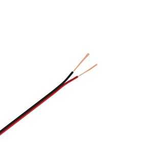 Cable paralelo 2x0.5mm2 rojo/negro
