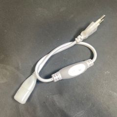 Cable rectificador para tira LED 11x6 mm