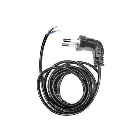 CABLE DE ENCHUFE NEGRO 1.8M 2X0.75 CJ144 [6KFXR21.8MB]