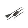 CABLE C/INTERRUPTOR 1.5M NEGRO 2X0.75MM2 BLI CJ144 [9GH001KB]
