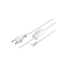 CABLE C/INTERRUPTOR 1.5M BLANCO 2X0.75MM2 BL CJ144 [9GH001KW]