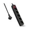 ALARGADOR 5 BASES CON INT. 3M NEGRO [9KFB05KAPL3MB]