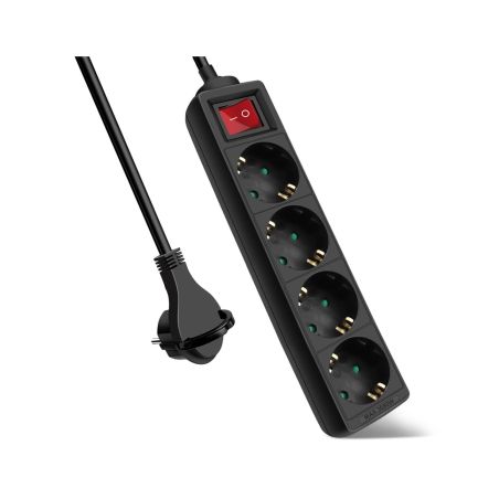 ALARGADOR 4 BASES CON INT. 3M NEGRO [9KFB04KAPL3MB]