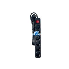 ALARGADOR 6 BASE C/INTER 3G1.0MM 1.5MTS NEGRO [9KYG106SB]