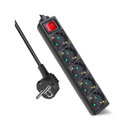 ALARGADOR 5 BASE C/INTER 3 MTS 3G1.5MM~NEGRO [9KFB05KA3MB]