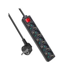ALARGADOR 5 BASE C/INTER 3G1.0MM 1.5MTS NEGRO CJ40 [9KFB05KAB]