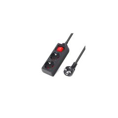 ALARGADOR 2 BASE C/INTER 3G1.0MM2 1.5MTS NEGRO [9SLGE105B]