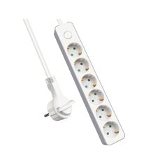 ALARGADOR 6 BASE C/INTER 3G1.5MM2 5MTS ENCHUFE PLANO [9SLGE806K5M]