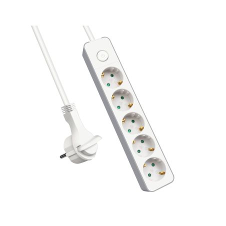 ALARGADOR 5 BASE C/INTER 3G1.5MM2 3MTS ENCHUFE PLANO [9SLGE805K3M]