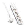 ALARGADOR 4 BASE C/INTER 3G1.5MM2 3MTS ENCHUFE PLANO [9SLGE804K3M]