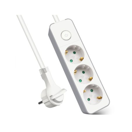 ALARGADOR 3 BASE C/INTER 3G1.5MM2 5MTS ENCHUFE PLANO [9SLGE803K5M]