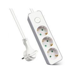 ALARGADOR 3 BASE C/INTER 3G1.5MM2 3MTS ENCHUFE PLANO [9SLGE803K3M]