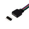 Empalme 4 pin para tira LED RGB