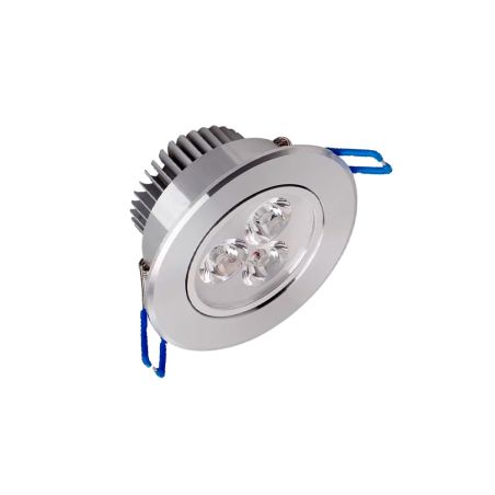 FOCO LED 3W @70/@85xH40 REDONDA PVC 6400K
