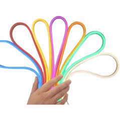 Tira NEON 12V 6*12mm silicona corte 1cm