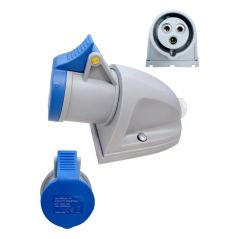 ENCHUFE INDUSTRIAL 16A 3P+E 6H 380-415V IP44