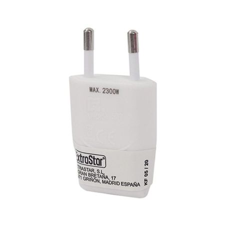 ENCHUFE PLANO 10A/250~ BLANCO CJ240