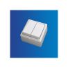BASE FIJA DOBLE INTRRUPTOR SIN TAPA CJ120