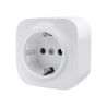 BASE DE ENCHUFE DE SUPERFICIE BLANCO SIMPLE 16A 250V