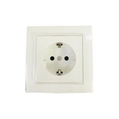 BASE ENCHUFE EMPOTRABLE BLANCO CJ120
