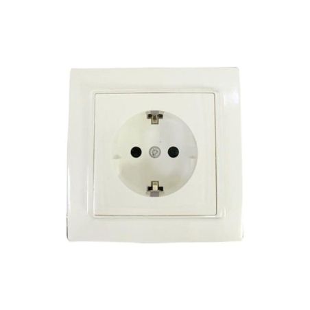 BASE ENCHUFE EMPOTRABLE BLANCO CJ120