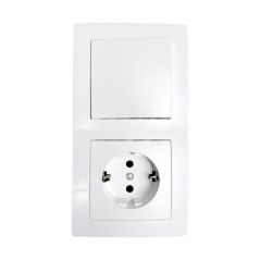 INTERRUPTOR 1UNIDAD DE 2VIAS + ENCHUFE