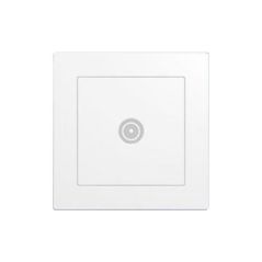BASE C/TOMA DE TV EMPOTRABLE  BLANCO CJ120