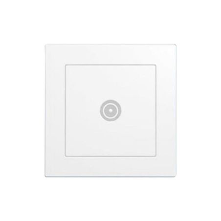 BASE C/TOMA DE TV EMPOTRABLE  BLANCO CJ120