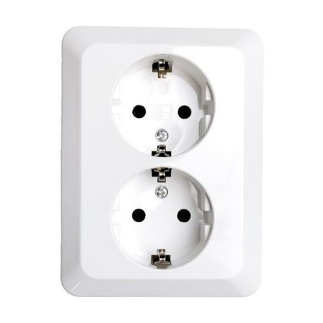 TOMA DOBLE SCHUKO