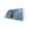 DOS INTERRUOTORES EXTERIORES IP54 DE 2 VIAS 10AX 250V Y BASE ENCHUFE SCHUKO 16A 250V 2P+T