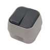 INTERRUPTOR DOBLE C/TAPA EXTERNA 16/250~ CJ72