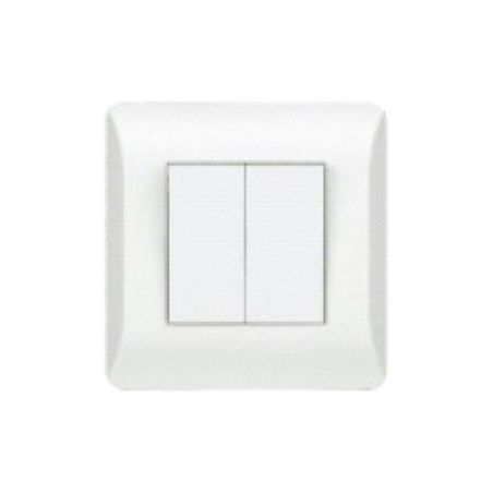 BASE INTERUPTOR DOBLE  EMPOTRABLE BLIS CJ120