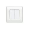 BASE INTERUPTOR DOBLE  EMPOTRABLE BLIS CJ120