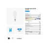BOMBILLA LED VELA 9W/E14 6500K LUZ FRIA CJ120