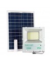 Proyector solar con acumulador y mando 120W y 12.000 lúmens a 6000k