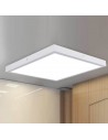 Downlight LED plafón cuadrado 48W 60x60cm superficie